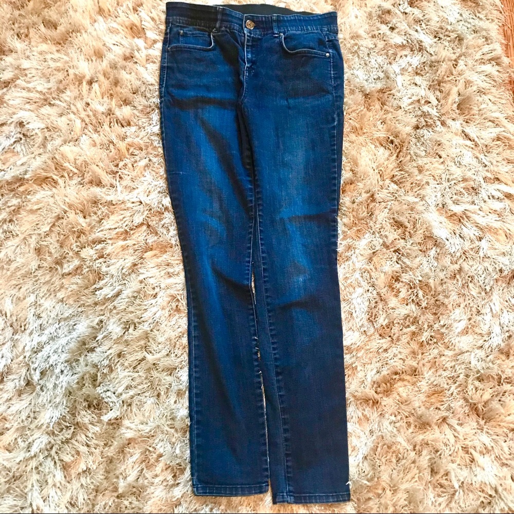 Navy Blue Skinny Jeans